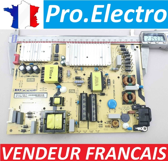 Alimentation TV TCL 50EP660 / 50EP640 - Carte PSU 08-L12NHA2-PW200AB - Occasion Fonctionnelle