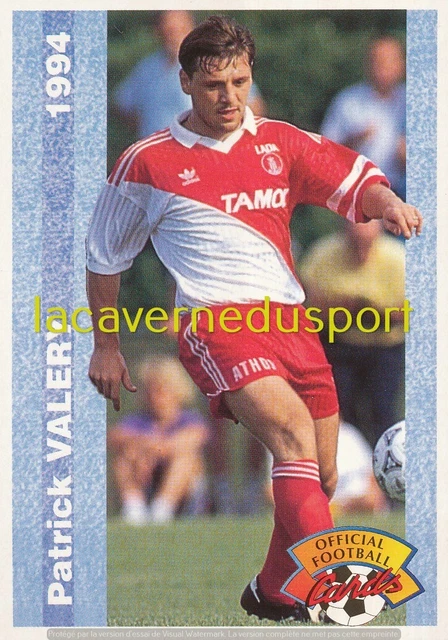 Carte Postale Dédicacée Valéry – AS Monaco Saison 1994-1995, Autographe