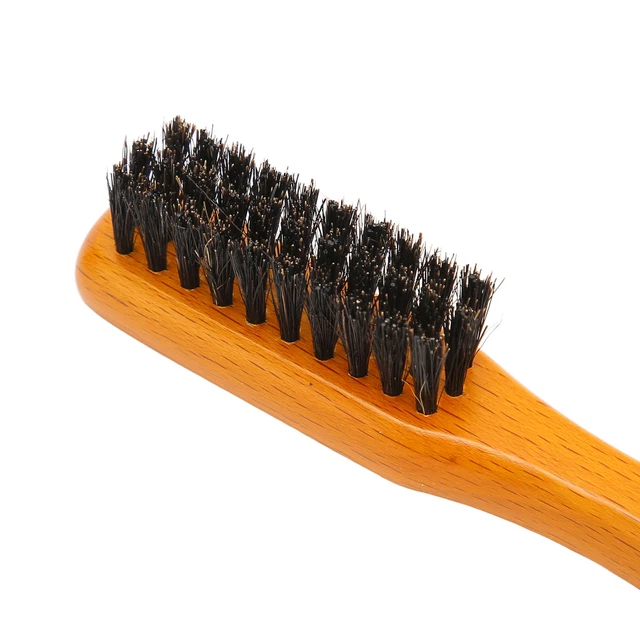 Brosse De Nettoyage De Barbe Brosse De Style De Barbe Manche En Bois Sûr