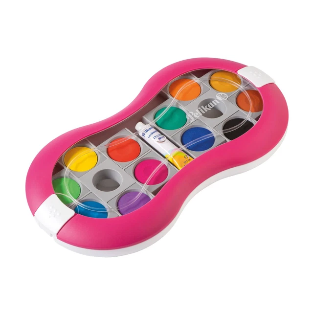 Farbkasten Pelikan Space 12Farben+1TB Deckweiß für M&auml;dchen