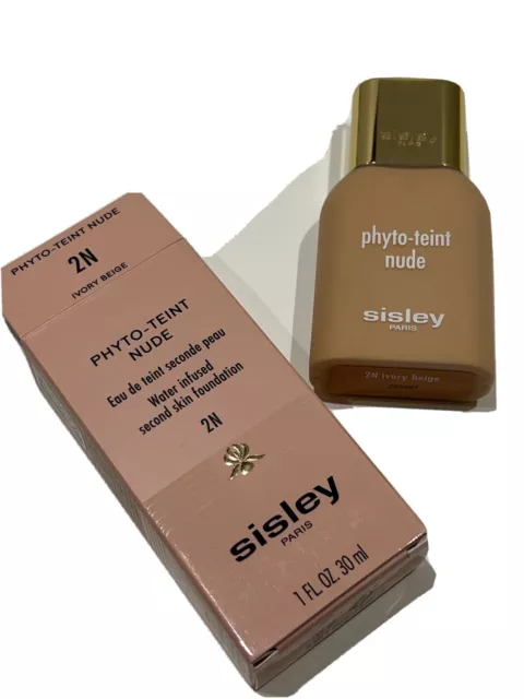 Sisley Phyto-Teint Nude Foundation 2N Ivory Beige New 30ml