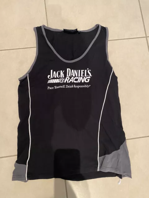 Jack Daniels Racing Womens Singlet Size 16