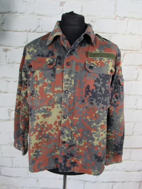 Vintage 1987 German Army Flecktarn camouflage combat shirt 6575/0006 Gr. Nr. 3