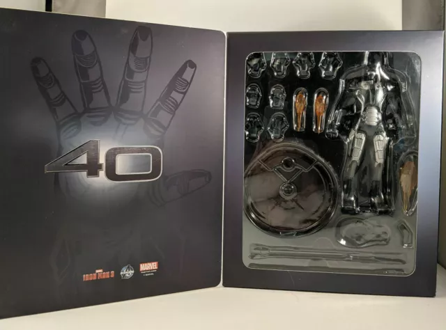 Comicave Studios Iron Man 3 SHOTGUN Mark XL Collectible Diecast Metal Figure