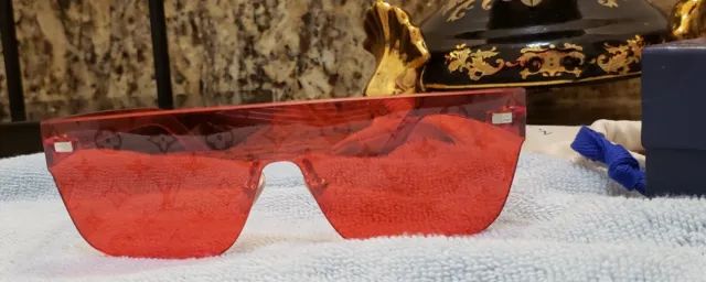 LOUIS VUITTON SUPREME City Mask Sunglasses Sold Out Extremely Rare