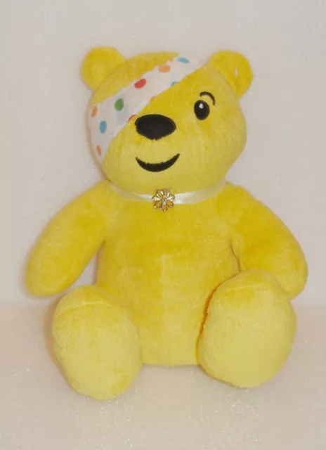 PUDSEY BEAR Children in Need BBC Soft Plush🎀17"/11" Officially Licensed RARE🎀