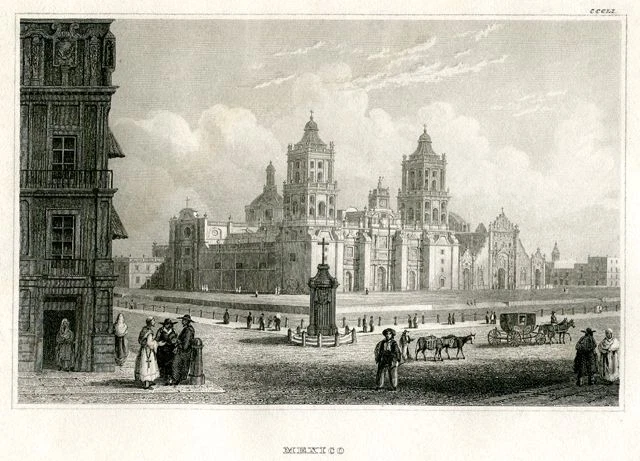 Mexico (Stadt) - Stahlstich
