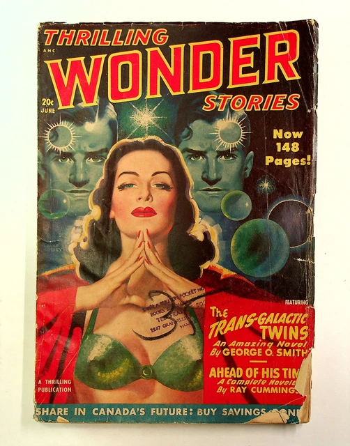 Thrilling Wonder Stories Pulp Jun 1948 Vol. 32 #2 GD/VG 3.0