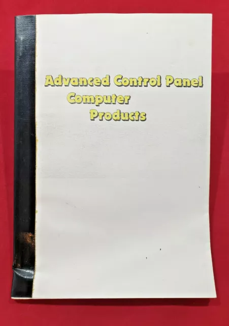 Acp Advanced Computer Products Contrôle Panneau ROM & Manuel. Acorn BBC Micro 2