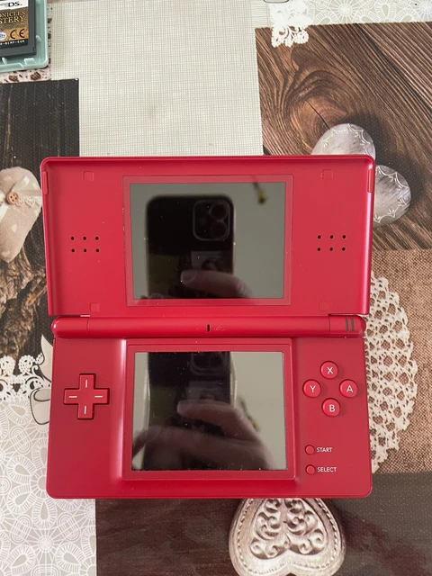 Nintendo DS Lite. Console Portable Rouge en état de marche 