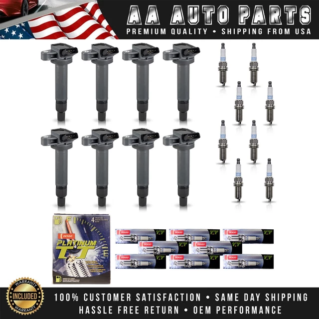 NEW Genuine 8PC Denso Ignition Coil for Toyota Tundra 4.7L V8