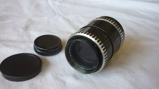 carl zeiss  sonnar 3,5 / 135 objektiv kamera fotoapparat