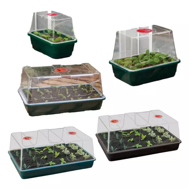 Garland High Dome Propagator Seed Tray Seedling Planting Mini Greenhouse Kit