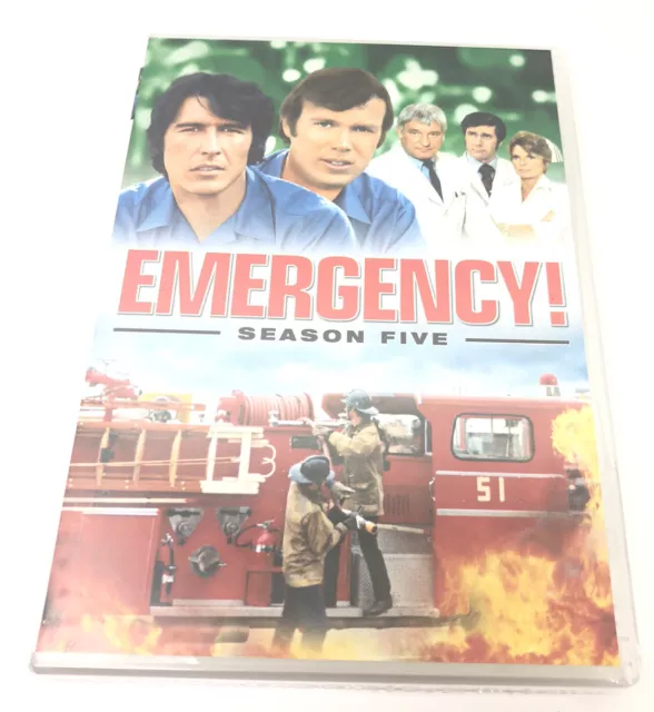 EMERGENCY! TV Series DVD Season 6 Universal Pictures 961-L