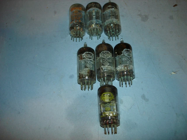 QQE03/12, PHILIPS, Tubes, lampes radio TSF. 2 pièces