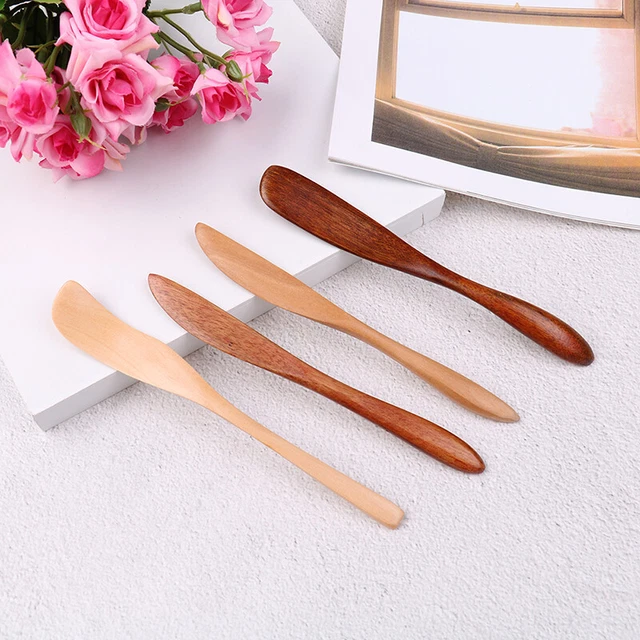 Coltello per burro legno naturale delicato spruzzatore per formaggio artigianato strumento da cucina *FRSH1 Sg