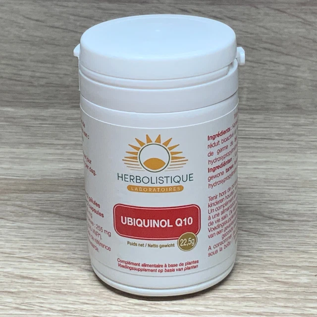 Complément Anti-âge HERBOLISTIQUE 200 Gélules – Date De Péremption 09/2027, Formulation Végétale, Avec étiquette Nutritionnelle
