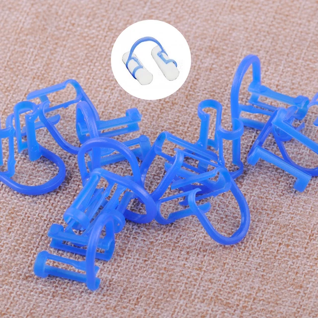 10x coton rouleau support Clip dentaire laboratoire dent isolateur orthodontique