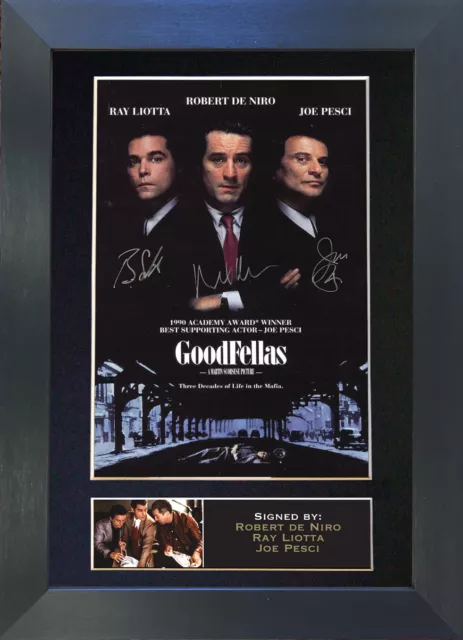 GOODFELLAS Mounted Signed Photo Reproduction Autograph Print A4 9