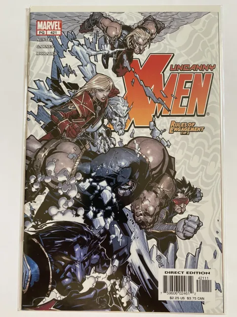 Uncanny X Men 421 Marvel Comics 2003 NM - 9.0 - 9.2 Bachalo Cover / Alpha Flight