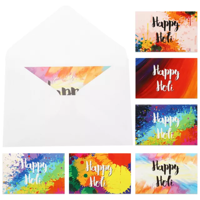 2 Sets Paper Holi Card Amazonegftcard Holiday Greeting Cards
