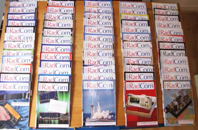 6 x RadCom RSGB - Radio Communication Magazines