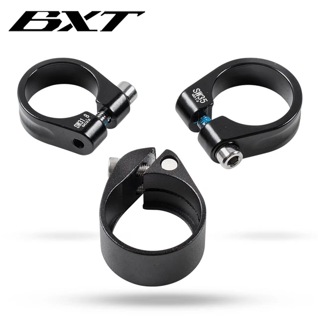 Bicycle Seatpost Clamp 31.8/35/37mm Aluminum Alloy bicycle Seat Tube Clip