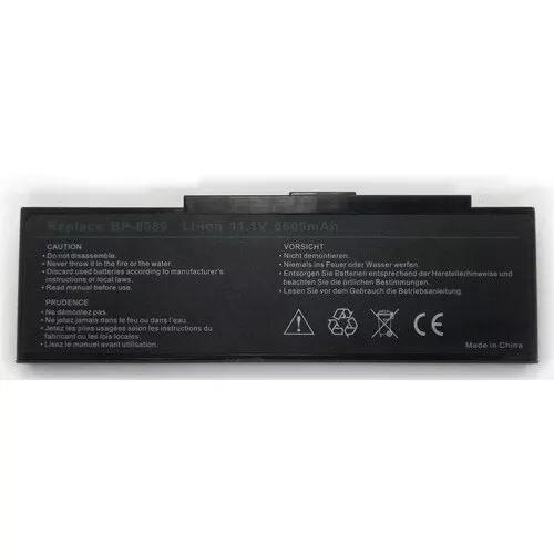 Batteria compatibile. 9 celle - 10.8 / 11.1 v - 6600 mah - 73 wh - colore ner...