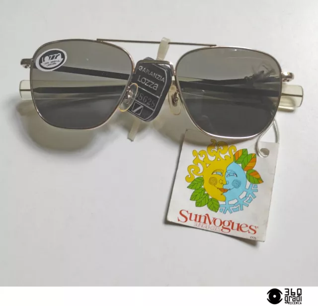 AO American Optical Lozza rari occhiali da sole pilota vintage 1970s (medium)