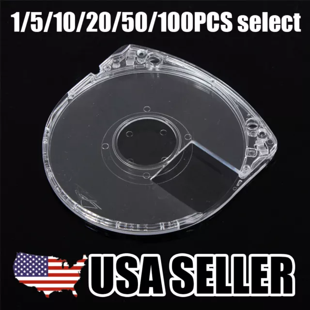 For Sony PSP1000/2000/3000 Replacement Transparent UMD Game Disc Case Shell