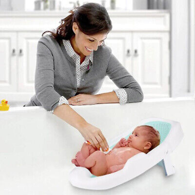 Red de baño para bebé estante para baby shower recién nacido estera de baño bañera ducha cuna cama SeH1