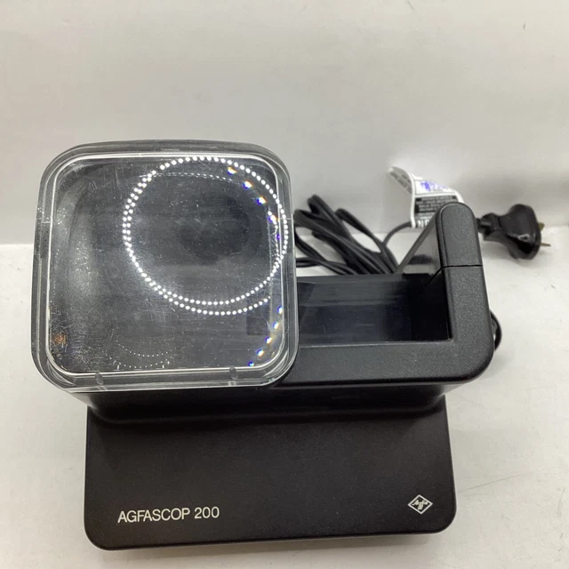 Agfa Agfascop 200 Slide Viewer (Working) (P6) S#533