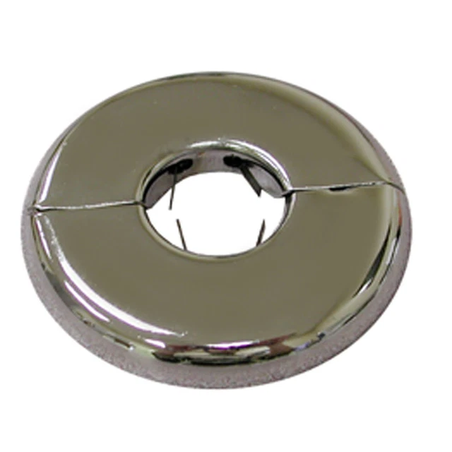 Jones Stephens F04200 2 IPS Chrome HVY GA Floor / Ceiling Plate - Chrome