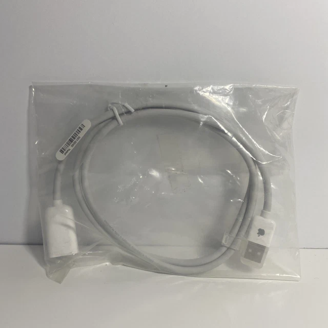 GENUINE ORIGINAL APPLE USB Keyboard Extension 3ft. Cable 5910240 New