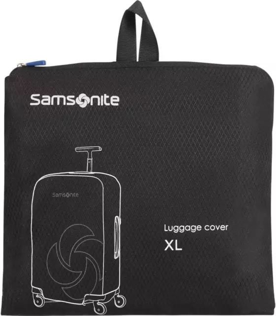 Samsonite Global Travel Accessories Foldable Luggage Cover XL, Black