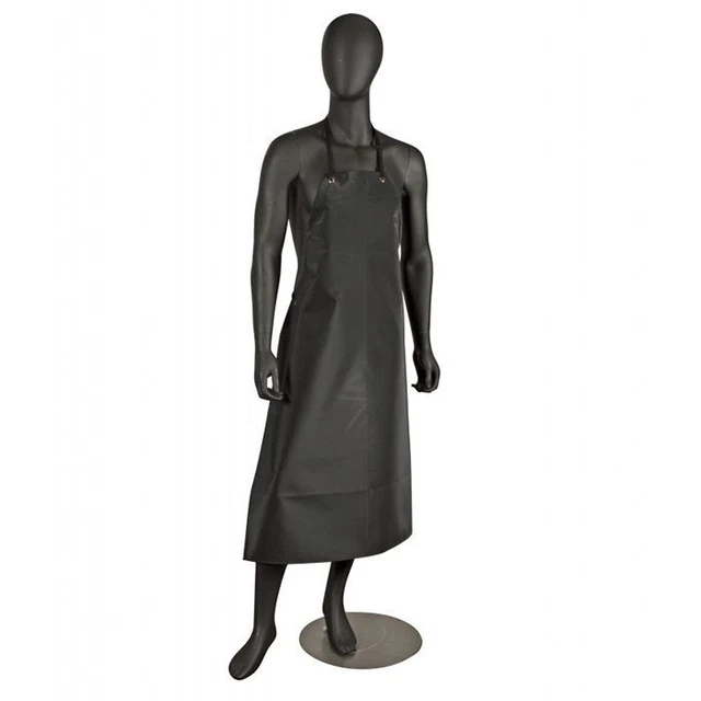 San Jamar 615NBA-BK Neo-Flex Black Bib Apron