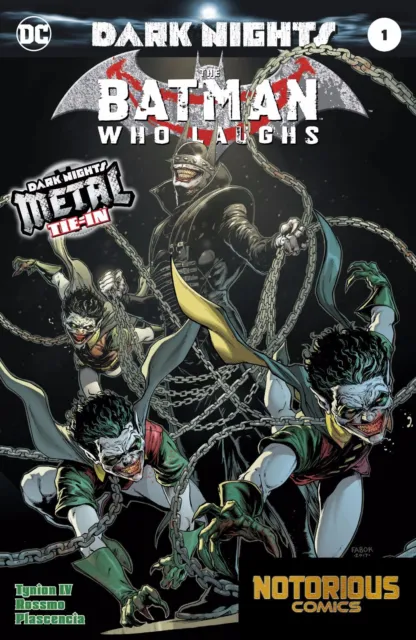 Dark Nights Batman Who Laughs #1 DC 1st Print Dark Nights Metal EXCELSIOR BIN +