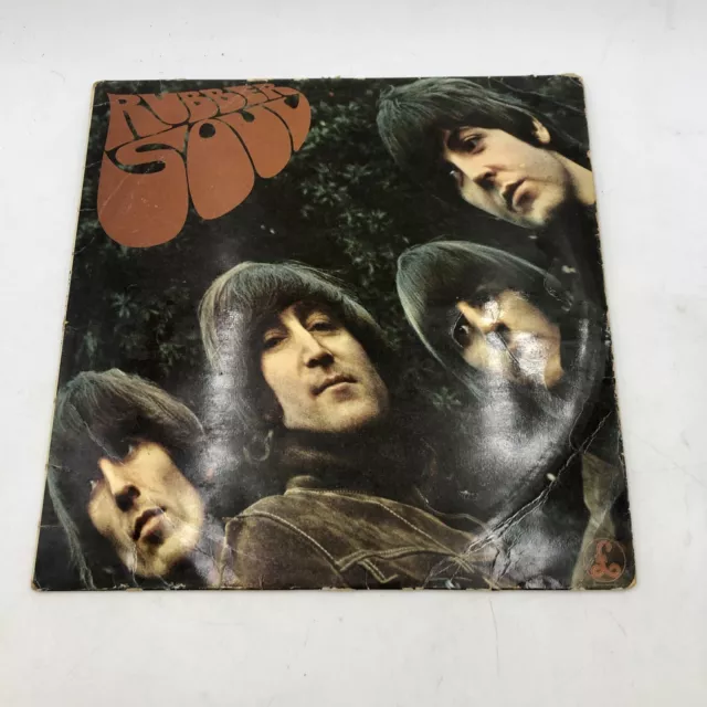 The Beatles Rubber Soul Mono PMC 1267 1965 UK Loud Cut 579-1 580-1