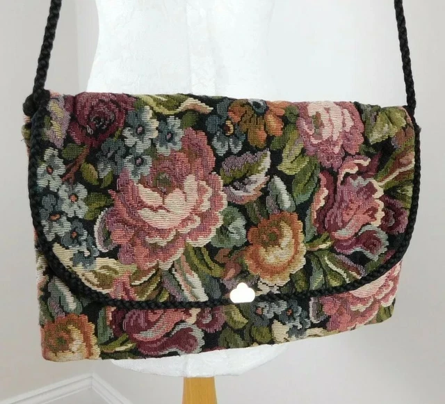 CARPET BAGS Rougham Suffolk カーペットバッグ Rougham Suffolk gladstone style carpet bag..vintage 80s