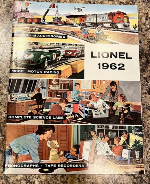 Lionel '027' Super '0' HO Model Railroad Train Catalog 1962