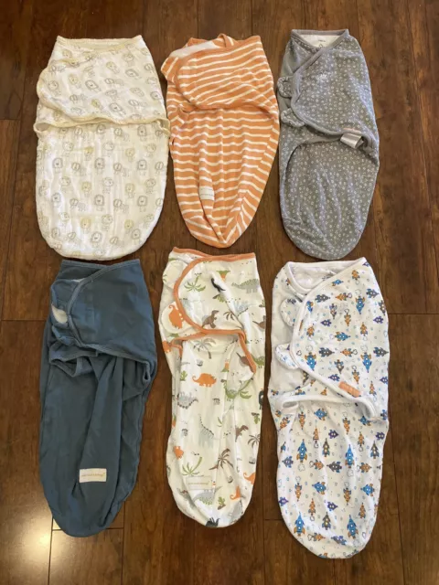 Baby Sleep Sack Lot, Size Large 3-6 Months, 6 Pieces, Great Condition