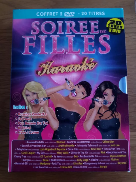 COFFRET 2 DVD KARAOKE SONY MUSIC Soirée de filles EUR 7,00 - PicClick FR