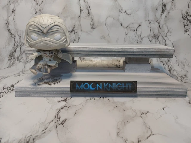 Moonknight Funko Pops. Display. 2 Tier. Pop Vinyl