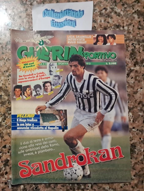 Guerin Sportivo N°7 1977 - Milan, Film Championnat, Arbitres, Santana, Herrera - Italien
