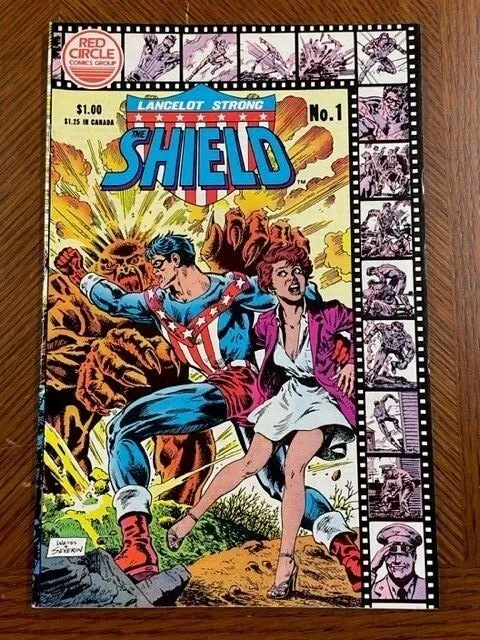 Lancelot Strong The Shield #1  Archie Comics 1983 Red Circle