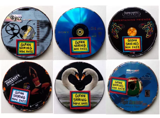LOTE de 6 regalos hechos a mano para niños, pequeño arte original reciclado, inspira reutilización sin desperdicio 2