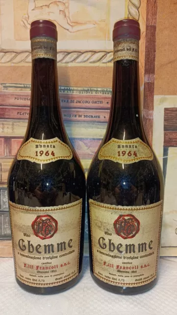 1× Vino 1964 Ghemme F.lli Francoli 12,5% 72cl