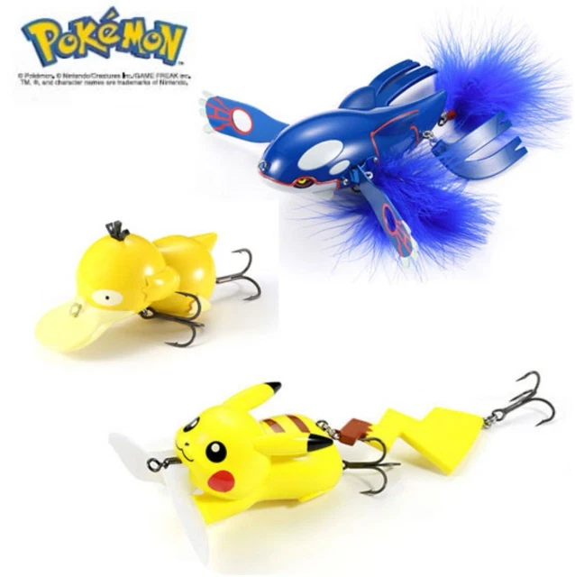 Leurre De Pêche Duo Pokemon Kyogre – 153 Mm, Type Chenille, Flottant, Topwater, Neuf