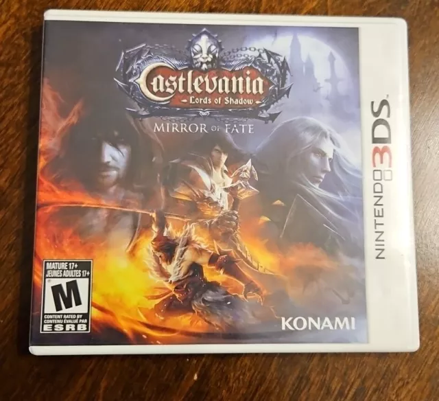 Castlevania Lords Of Shadow Mirror Of Fate (Nintendo 3ds) Case And Manual.  Game Not Included. - Retro Unique - Marketspread