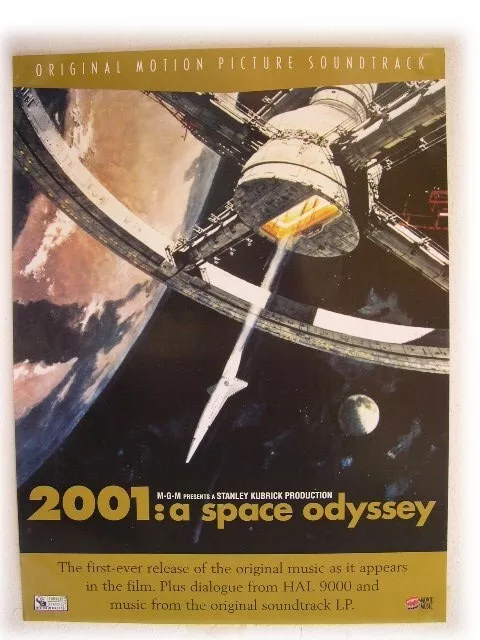 2001: A Space Odyssey Poster Stanley Kubrick 2001